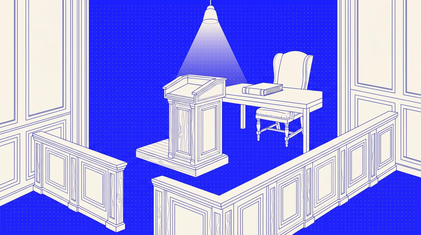 Illustration cinematique : un treillis de verre qui se fracture en particules lumineuses, et une structure de mesure reconstruite cote serveur