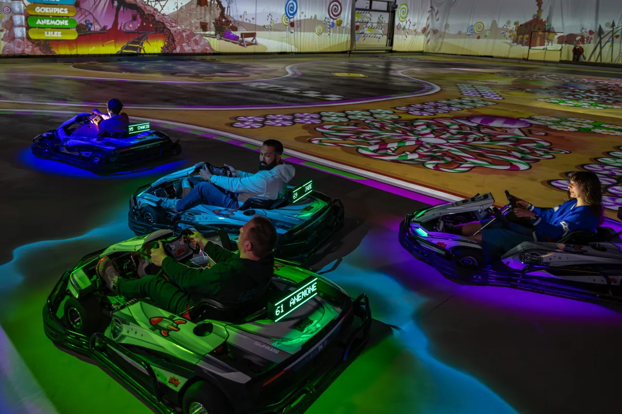 Karts BattleKart en pleine partie