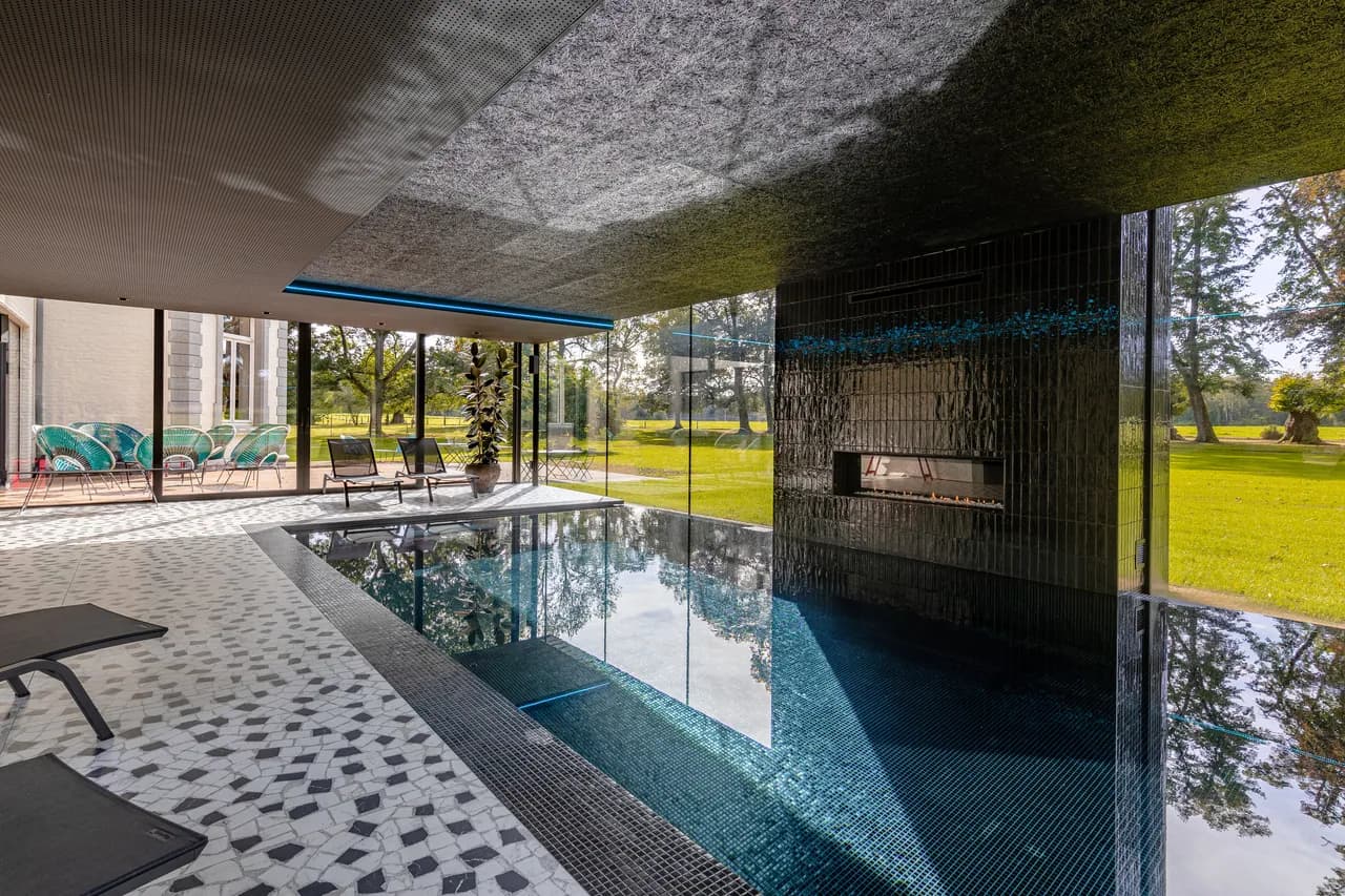 Indoor pool area, Brasero venues